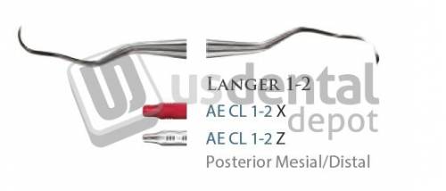 AMERICAN EAGLE - Curette langer 1-2 (3/8) ss - #AECL1-2Z