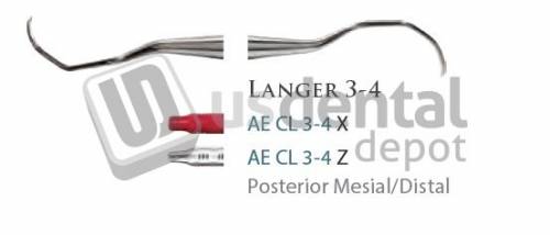 AMERICAN EAGLE - Curette langer 3-4 (3/8) ss - #AECL3-4Z