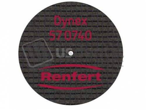 RENFERT -  Dynex Brillant Separating discs  40mm x 0.7mm - 20pk - #570740  ( Fiber Glass Reinforced ) 