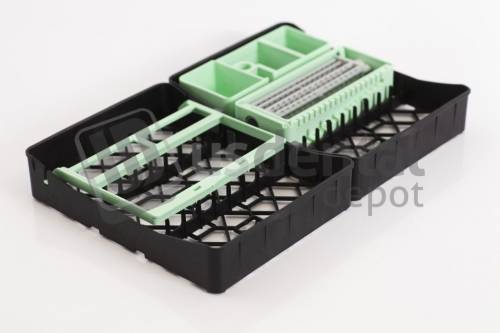 DIRECTA - PractiPal Full Tray Complete Set - Mint GREEN, Holds up to 9-instruments, can - #115197