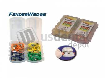 DIRECTA - FenderWedge Assortment Kit 144/Bx. 36 wedges of each size. Designed to protect - #602750