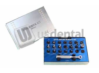 ADL - Implant Fixture & screw Remover Kit / Kit Set - #TIR-01K