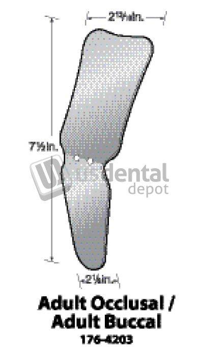 SELECT Double-ended Double-sided SS Angled Mirror Adult Occlusal/Buccal each #176-4203 - Mirrors for oral Photography contrastors for intra-oral photography and mirrors for intra oral cameras .