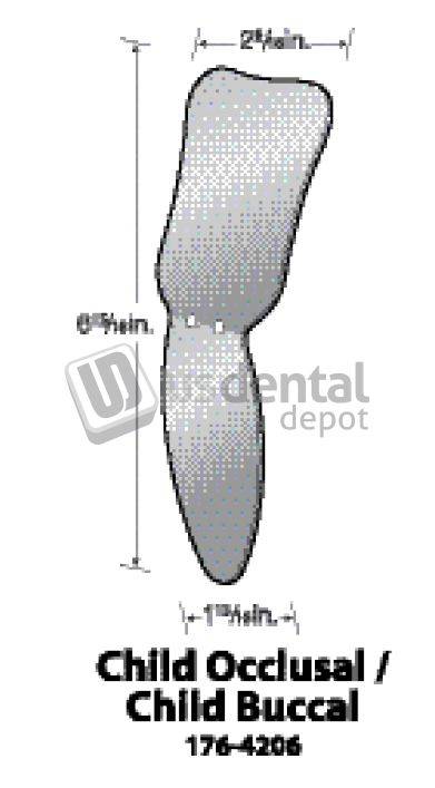 SELECT Double-ended Double-sided SS Angled Mirror Child Occlusal/Buccal each #176-4206 - Mirrors for oral Photography contrastors for intra-oral photography and mirrors for intra oral cameras .