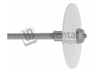 MPF BRUSH -WHITE PEARL Zirconia Grinder Wheel Thin discs 22mm x 0.7mm - 1pk-  #140-0004 1400004