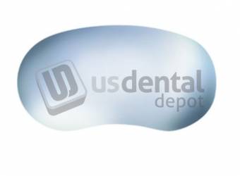 POLYDENTIA - QUICKMAT Curved Partial Matrix Molars (6.4mm high- 0.025mm microthin) pk  of 100 Mfg #5736 #P570382 #P57-0382