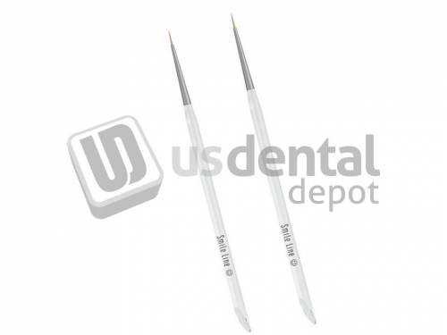 SMILE LINE SynTec brush #0 / 2pcs 1800-0