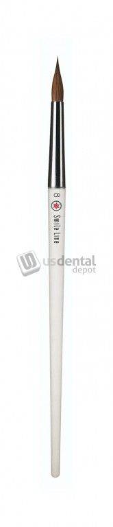 SMILE LINE * CLEAR Handle- brush #8-R 1910