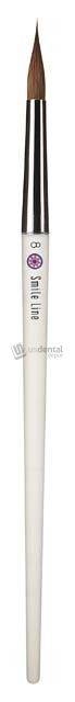 SMILE LINE CLEAR Handle- brush #8-LT 1910-A