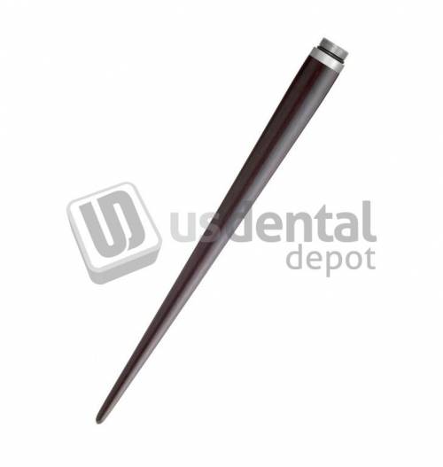 SMILE LINE Wooden handlein ebony of Mozambique- single end 4100-EBL