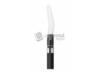 SMILE LINE Zircon spatula on Flexible Connector- compl. instrument w. aluminum handle FL-4010-ZR