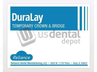RELIANCE- Duralay C&B #62 Powder 8oz Tooth Color (mfg #2508-62