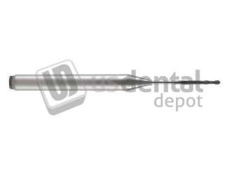 ATTRITOR - ROLAND DC Cad/Cam Bur DIAMOND COATED  round 1mm head - 4mm Shank - 50 mm lengh - 2 blades ( nanodiamond coating ) MBR1016S (951-2210161) #MBD-R1016