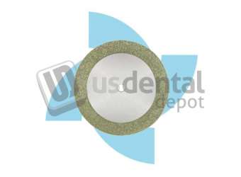 ATTRITOR - Mounted Diamond Disc Narrow Double Side 0.15mm thickness x 22mm Diameter A22D15
