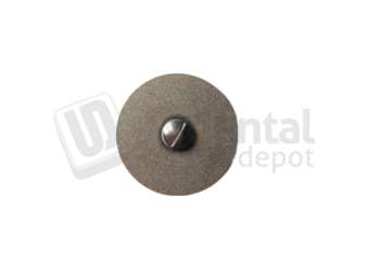 ATTRITOR - Mounted Diamond Disc Full Face Double Side 0.15mm thickness x 22mm Diameter Am22D15