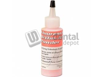 Fluorescent Ortho-Jet Bottle Powder only  PINK 4oz ( 100gr ) 2820FP