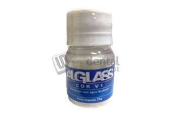 ALGLASS Bottle - 25gr of glass - color V1 - Refill -