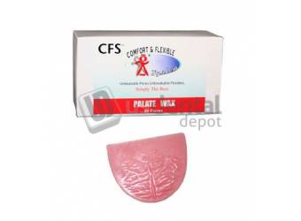 CFS Palate Wax - 80pcs - ideal thickness for partials