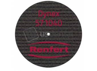 RENFERT -  Dynex Brillant Separating discs  40mm x 1mm-20pk-#571-040 #571040