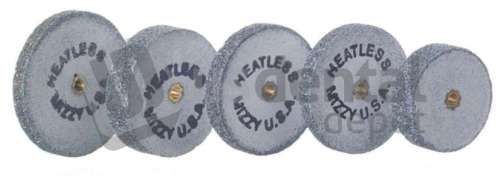 KEYSTONE Mizzy Heatless Wheels 50pk  Regular  Grit  #13 3/16 x 1/2in - 4.8mm x 12.7mm) #6131300 -