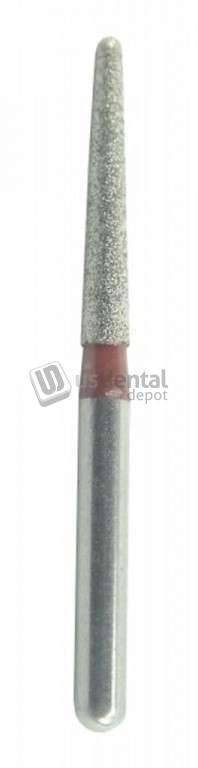 FG Diamond - 10pk burs -519-016C  BULK reduction  Long Taper  Round End COARSE - ISO /Ref. :  806.316.519.534.016   #519-016C