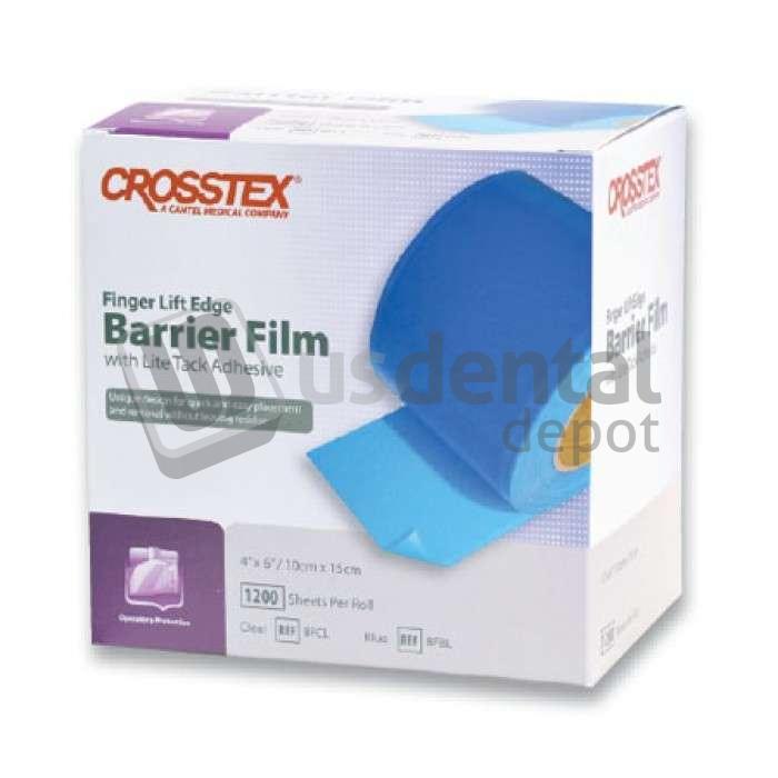 FINGER LIFT BARRIER FILM BLUE | CROSSTEX # BFBL | US Dental Depot