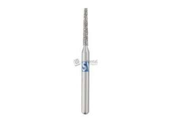 SS-WHITE - Piranha Diamond Flat End Taper FG Medium Size #847-012M 1.2 mm Diameter25pk - Single Patient Use