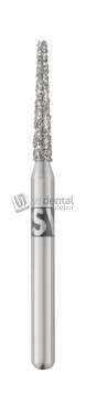 SS-WHITE - Piranha Diamond Flat End Taper FG SC Super Coarse  Size #847-014SC 1.4 mm Diameter25pk - Single Patient Use