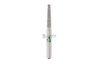 SS-WHITE - Piranha Diamond Modified Flat End Taper FG Coarse Grit  Shorter than Short Shank Size #847KR-016C-SS 1.6mm Diameter25pk - Single Patient Use