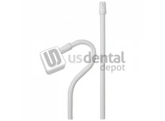 ASA Dental - Saliva Ejectors WHITE with WHITE Tip 100pk #BBS15 - # 2900