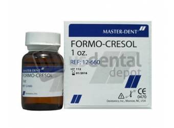 Dentonics Master-Dent - Formo-Cresol 1oz. Bottle - #12-660