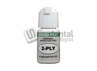 GINGI-PAK - Gingi Pak Original 2ply w/Epinephrine - #10120M