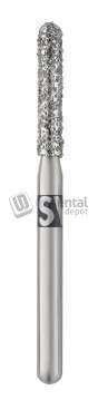 SS-WHITE - Piranha Diamond Round End Cylinder FG SC Super Coarse  Size #881-016SC 1.6mm Diameter 25pk Single Patient Use