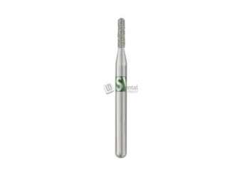 SS-WHITE - Piranha Diamond - Round End Cylinder FG Coarse Size #838-010C 1.0mm Diameter 25pk Single Patient Use