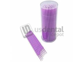 MicroBrush - Microbrush Applicators Regular 2.0mm Purple 400/pk. - #MRP400