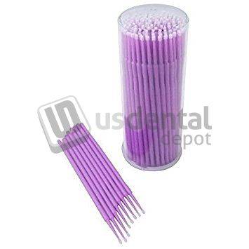 MicroBrush - Microbrush Applicators Regular 2.0mm PURPLE 400pk . - #MRP400