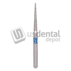 SS WHITE - Piranha Diamonds FG #859.014 Medium  Grit , Needle Shaped, Single Use Diamond - #859-014M