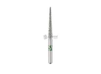 SS-WHITE - Piranha Diamond Needle FG Coarse Short Shank Size #859-018C-S 1.8mm Diameter 25pk Single Patient Use