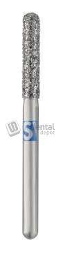 SS-WHITE - Piranha Diamond Round End Cylinder FG Medium Size #881-018M 1.8mm Diameter 25pk Single Patient Use