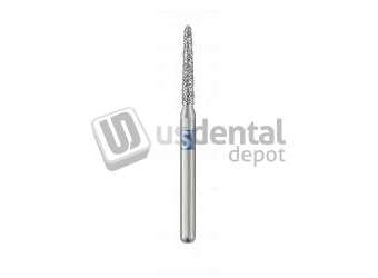 SS WHITE - Piranha Diamonds FG #877K.016 Medium  Grit , Curettage Single Use Diamond Bur - #877K-016M