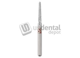 SS-WHITE - Piranha Diamonds FG #878K.014 Fine  Grit , Curettage Single Use Diamond Bur - #878K-014F