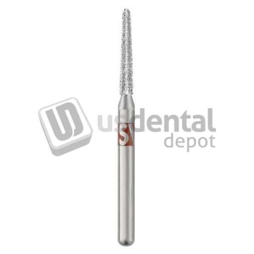 SS-WHITE - Piranha Diamonds FG #878K.014 Fine  Grit , Curettage Single Use Diamond Bur - #878K-014F