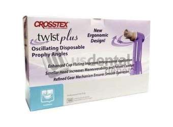 CROSSTEX Prophy Angle- Soft Cup GRAY- Disposable- 100/bx #TPLUSPASC