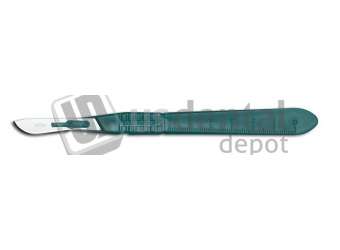 ASPEN Bard-Parker® Disposable Scalpel- size #10- Non-Sterile- 500 pk 100/bx x 5 bx/cs (Not Available for sale into Canada) #BEC 371630 (case)