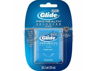 P&G Oral-B Glide Pro-Health  Dental Floss- Mint- SFP- 35m- 48/case  #3700029972 -PGD 3700029972