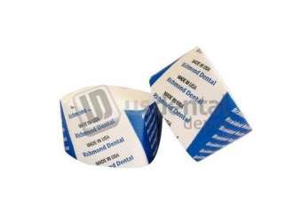 RICHMOND Braided Cotton Roll- Large 1.5in x 0.5in Dia- Non-Sterile- 1000pk #201201 -RIC 201201