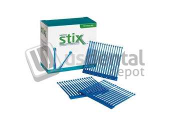 MICROBRUSH Micro-Stix™ Adhesive Tip Applicator- Original- BLUE- 64/pk #STIX64B -MIC STIX64B