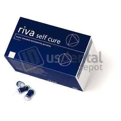 SDI Riva Self Cure Capsules- Fast Set- Shade A3.5 Dark YELLOW- 50/bx -- # 8605004 -SDI 8605004