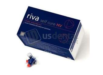SDI Riva Self Cure HV Capsules- Regular Set- Shade A3 Extra Light YELLOW- 50/bx -- # 8630003 -SDI 8630003