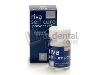 SDI Riva Self Cure Powder Refill- Shade A1 Standard- 15g jar -- # 8610101 -SDI 8610101